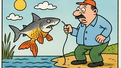 Vtip: Vedci skrížili žraloka so zlatou rybkou…