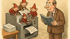 Vtip: Vydavateľ vytlačí stránky… a bum škriatkovia!