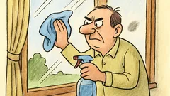 Vtip: Čmuha čo čistíte, je na druhej strane