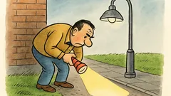 Vtip: Ak niečo hľadáš, hľadaj inde