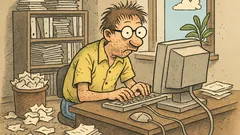 Vtip: Programátor píše kód, čo nik nečíta…