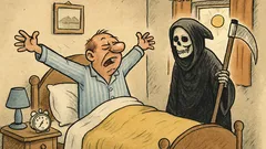 Vtip: Zobudíš sa ráno a nič nebolí