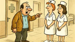 Vtip: Rodinkárstvo? V nemocnici samá sestra!