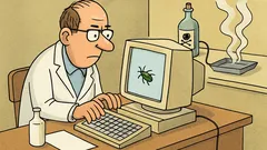 Vtip: Jeden chrobák cyanovanie určite prežije