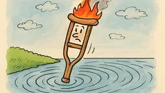 Vtip: Zachrípnutá barla zhorela zaživa na vŕzgajúcej vode...