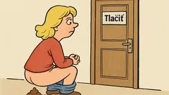 Vtip: Viete, prečo blondínky kakajú pred dverami?