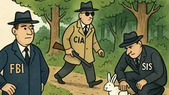 Vtip: Stretnú sa FBI, CIA a SIS...