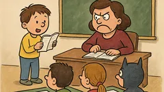 Vtip: Móric príde domov zo školy…