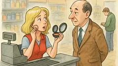 Vtip: Blondínka pokladníčka žiada prestávku na make-up