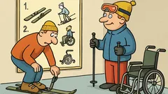 Vtip: Vo Vysokých Tatrách visí nástenka