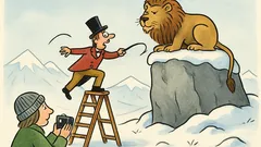 Vtip: Teraz ma odfoť na tej skale!