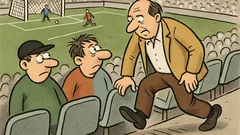 Vtip: Blbé pravidlo na štadióne: vnútorné sedadlá