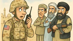 Vtip: Americký vojak hlási, že má zajatcov