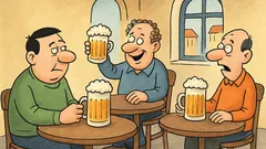 Vtip: Ak sa zídu tri pivné stretká...