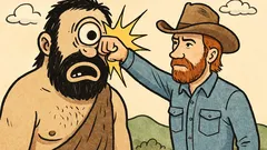 Vtip: Chuck Norris dal kyklopovi medzi oči...