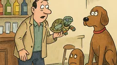 Vtip: Chlapík príde do baru s korytnačkou