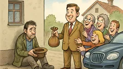 Vtip: Keď zbohatneš, každý je príbuzný