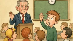 Vtip: Bush navštívi školu v USA
