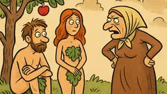 Vtip: Viete, aký trest dal Boh Adamovi?