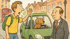 Vtip: Náš turista prvýkrát v Anglicku...