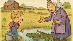 Vtip: Babička poslala Johnnyho po vodu