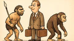 Vtip: Peterov evolučný zákon: Dobrá prispôsobivosť...