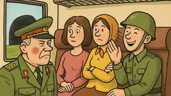 Vtip: V kupé vlaku cestujú vojak, lampasák…