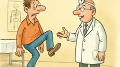 Vtip: Doktor vraví: „Zdvihnite pravú nohu!“