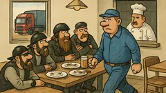 Vtip: Príde vodič kamiónu do motorestu