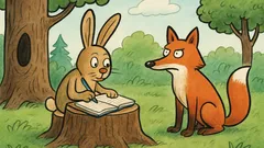 Vtip: Sedí zajac na pni…