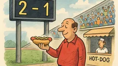 Vtip: Gól padne, keď ideš po hot-dog