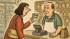 Vtip: Žena v supermarkete príde k pokladníkovi…