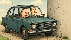 Vtip: Stavia sa Rus s Nemcom o brzdy