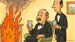 Vtip: Jeane, pohár vody, prosím…