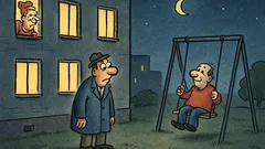 Vtip: O druhej v noci kričí na panelák…