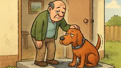 Vtip: Unavený pes mi chodí na obed spať