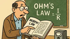 Vtip: Murphyho zákon je silnejší než Ohmov.