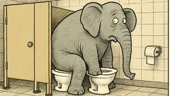Vtip: Čo potrebuje slon, keď má hnačku?
