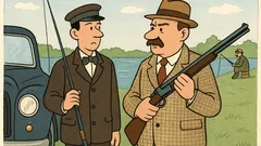 Vtip: Jean, podajte mi pušku, ideme na ryby