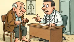 Vtip: Dedko Kvačka príde k špecialistovi