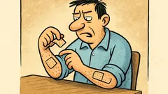 Vtip: Existujú dva druhy náplastí…