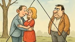 Vtip: Ľúbostný trojuholník? Aspoň jeden tupý