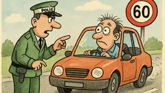 Vtip: Pán vodič, videli ste tú značku?