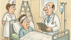 Vtip: Necítim mozog, pán doktor...