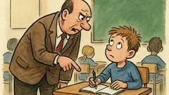 Vtip: Učiteľka vraví: Píš, ako počuješ