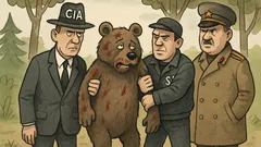 Vtip: CIA, KGB a SIS sa hádajú