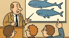 Vtip: Zoológ na prednáške o veľrybách...