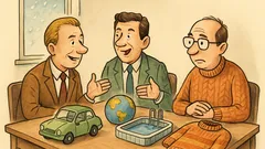 Vtip: Traja zamestnanci riešia vianočné odmeny