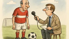 Vtip: Futbalista pred koncom kariéry…