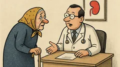 Vtip: „Pán doktor, kde mám dušu?“